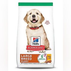 UNOPENED 2 LB Large Breed Puppy Food - Chicken & Brown Rice Recipe